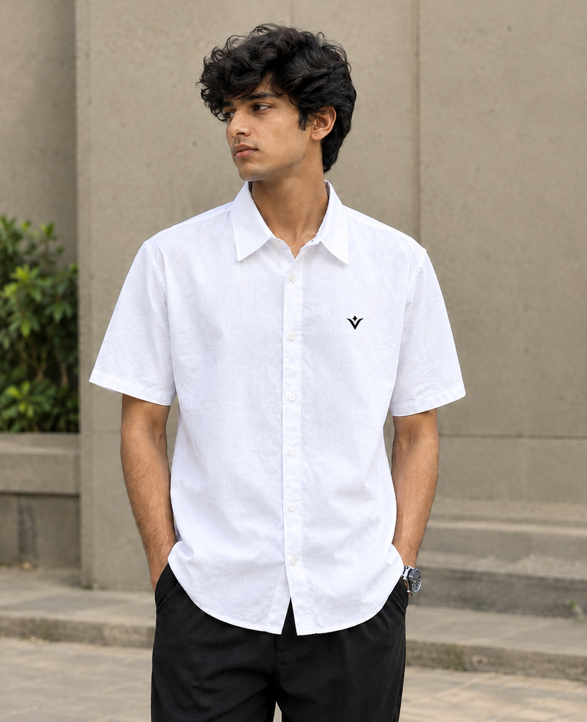 VENUS — White Essential Shirt
