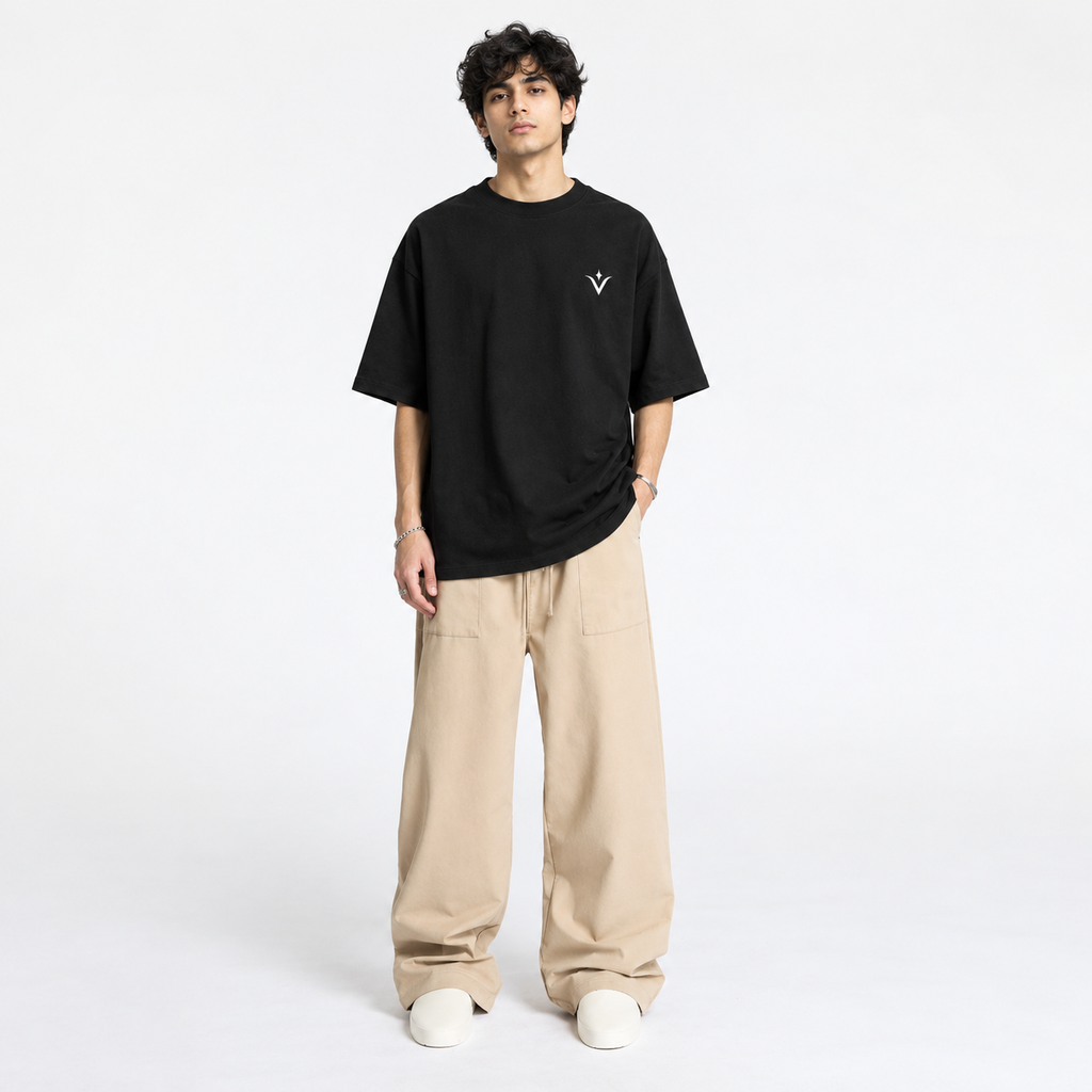 VENUS Oversized T-Shirt – Black