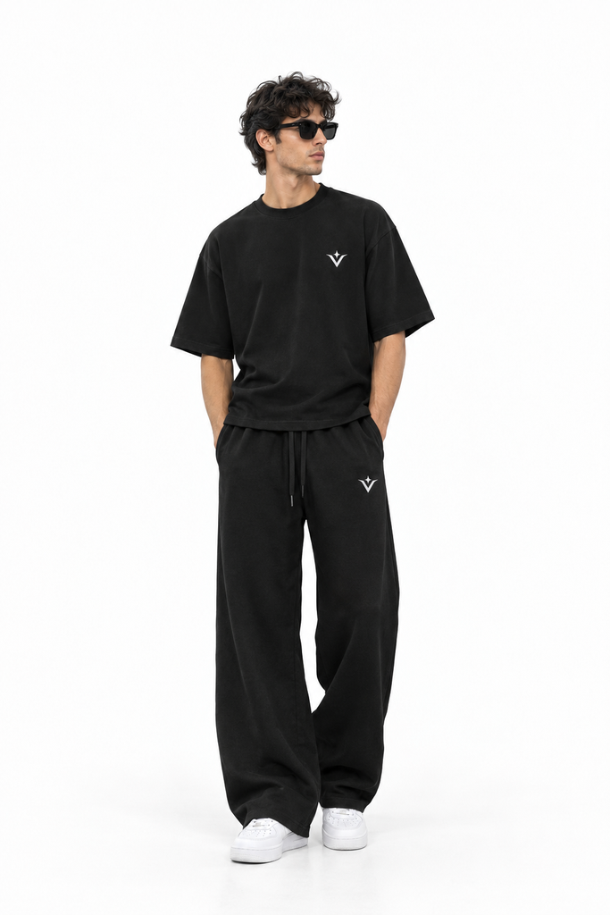 VENUS Essential Black Co-Ord Set (S)