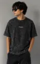 Unisex Acid Washed Oversized Tee